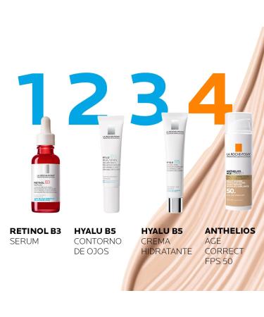 L'Or al Paris Anthelios Age Correct Tinted Cream SPF 50 - 50ml | Best Anti-Aging Sun Protection - Buy Online on GoSupps.com