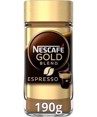Nescaf Gold Blend Espresso | Instant Coffee | 190g | 6 Pack | 633 Cups - Buy Online on GoSupps.com