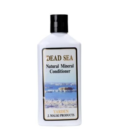 Malki Dead Sea Products Natural Mineral Conditioner | Dead Sea Conditioner for Itchy Scalp | Eczema and Psoriasis Support Paraben Free Softening Detangling and Hydrating Itchy Scalp Conditioner