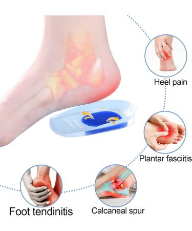 Shop Gel Heel Spur Inserts & Cushions for Comfort - Men & Women (EU 39-43) | Heel Protection & Support - Buy Online on GoSupps.com