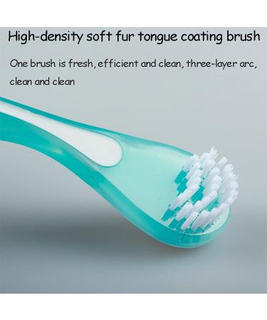 Premium Pink Tongue Cleaner - Gently Remove Bacteria for Effective Oral Health Care | 17x2.5cm Tool for Fresh Breath - Buy Online on GoSupps.com