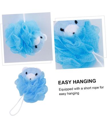 Angoily 6 Pcs Cartoon Bath Mesh Sponge Loofahs - Dead Skin Clean Pouf & Back Massager | International Shipping - Buy Online on GoSupps.com