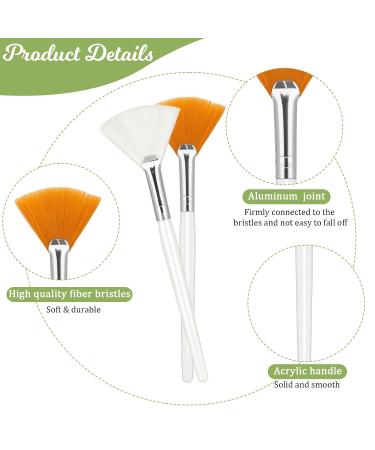 Dill Out 4-Piece Eco-Friendly Mask Brush Set | Premium Makeup Brushes for Face Masks & Cosmetics - Buy Online on GoSupps.com