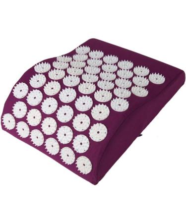 ZXCV Acupressure Massage Pillow - Ultimate Stress Relief for Neck Pain | Purple | International Shipping Available - Buy Online on GoSupps.com