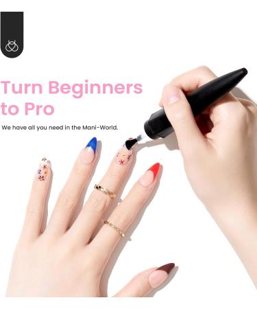 Beetles 52 Pcs Gel Nail Polish Kit with UV LED Light Starter Set - 32 Colors Glitter Christmas Gel Polish Set with Nail Dryer and Base Top Coat for Nail Art - Buy Online on GoSupps.com