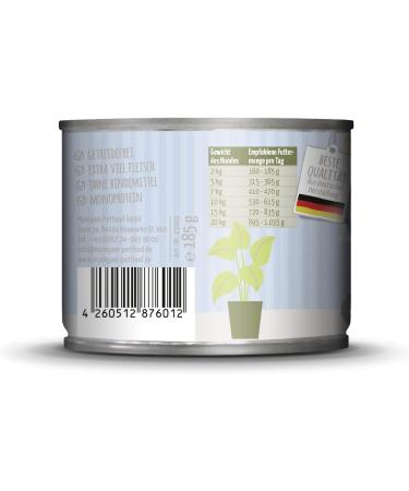 MjAMjAM - Premium Wet Dog Food - Blanched Beef with Steamed Pumpkin in Gravy 6 Pack (6 x 185g) Natural with Extra Meat - Buy Online on GoSupps.com