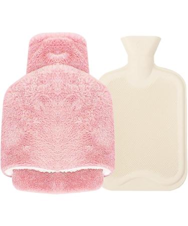 HRKVSK Electric-Free Foot Warmer - 2L Hot Water Bottle for Feet & Hands Super Soft Pink Foot Heater for Adults - Buy Online on GoSupps.com