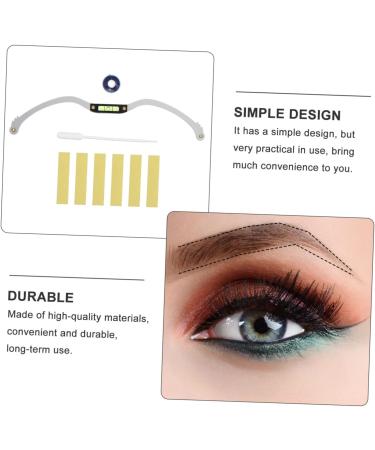Baluue 1pc Microblading Eyebrow The Tools Eyebrow Measure Tool Silver Eyebrow Positioning Tool - Buy Online on GoSupps.com