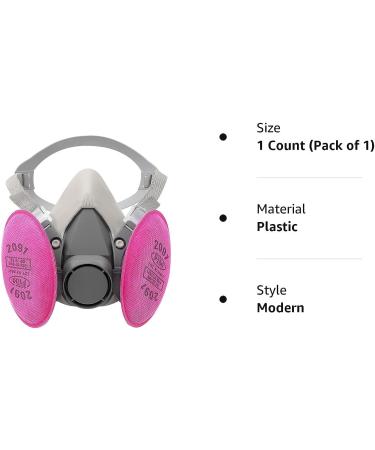 Reusable Respirator MYGCCA Dust Respirator with Filter 2091 for Painting Epoxy Resin Asbestos Particulate Sanding Machine Polishing and Other Work - Buy Online on GoSupps.com