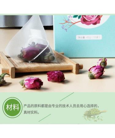 Th Rose Pu'er Th noir Pu-Erh de Chine Paquet de sachets de th Triangle 45g / 15 sachets - Buy Online on GoSupps.com