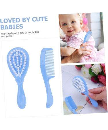 GLEAVI 3 Sets Baby Shampoo Comb Newborn Kit - Portable Hair Brush and Comb Set for Kids - Buy Online on GoSupps.com