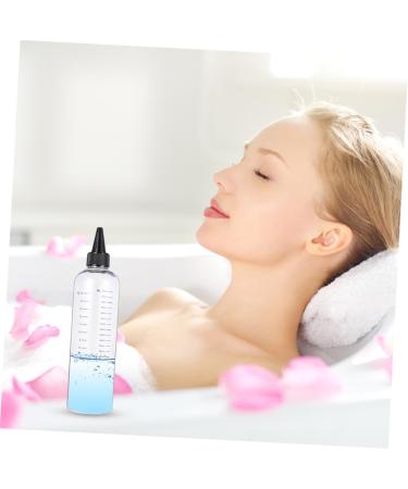 12 pi ces Lot de Bouteilles Transparentes Presser avec chelle Gradu e Outil de Mesure pour Salon de Coiffure Flacon Distributeur pour Liquide de et Soins Capillaires Adapt  - Buy Online on GoSupps.com