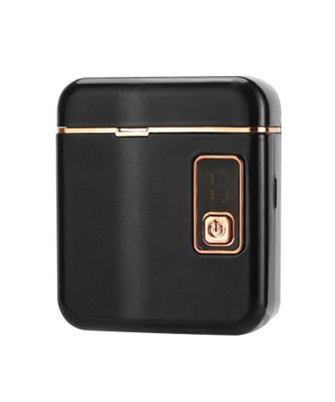 Automatic Nail Clippers Electric Nail Clippers | 3 Modes Adjustable Safety Nail Clippers - Electric Pedicure Manicure Tool Silent Nail Clippers with Container Luc Black