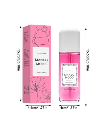Moonstone & Vanilla Perfume Spray Long Lasting Multi-Use Body & Hair Fragrance Mist for Women & Girls Moonstone Mango Dragon Fruit Moonstone+Vanilla - Buy Online on GoSupps.com