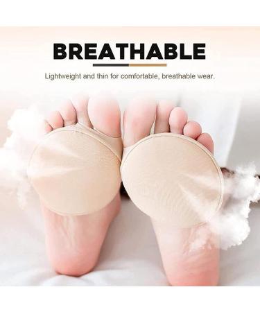 Cushioned Ice Silk High Heel Insoles - 5 Pairs | Honeycomb Fabric Forefoot Pads for High Heel Comfort and Pain Relief | Improves Blood Circulation - Buy Online on GoSupps.com