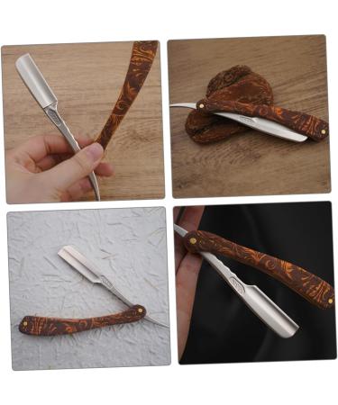 Minkissy Foldable Hairdresser Razor Blades - Stainless Steel Folding Knife for Daily Use - Buy Online on GoSupps.com