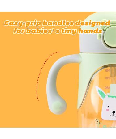 Bunnytoo 240ml Sippy Cup | Suitable from 8+ Months | Spill-Free Toddler Cup with Leak-Proof Silicone Spout | BPA-Free | Green - Buy Online on GoSupps.com