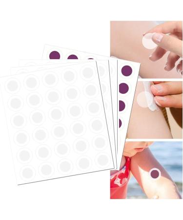 120 UV Stickers spf Sunscreen Stickers UV Detection Stickers For Sunscreen Products UV Sun Strength Warning Monitor/Detector Protect And Care For Your Family's Skin Against Sunburn transparent to purple - Buy Online on GoSupps.com