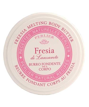 Perlier Butter Fondant Body Freesia White 2 packs of 200 ml each