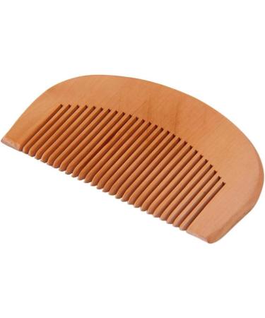 Comb Natural Wide Tooth Wood Comb Peach Wood Wooden Hair Brush No-Static Massage Hair Brushes Health 9cm Wood Hair Comb Styling Tools wooden comb - Buy Online on GoSupps.com
