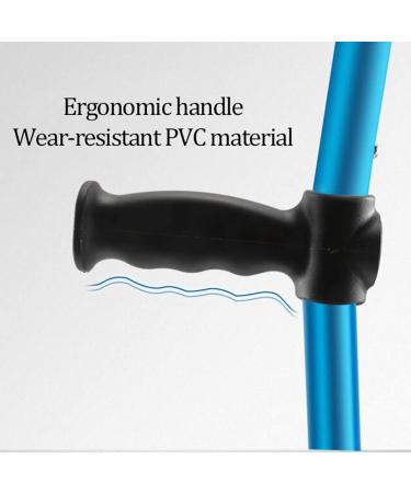 Ergonomic Forearm Crutches for Adults Adjustable Arm Crutches for Women Men Lightweight Aluminum Walker Canes for Height 140-190cm (Size : 1 Unit) Anniversary Lucky Star 1 Pair - Buy Online on GoSupps.com