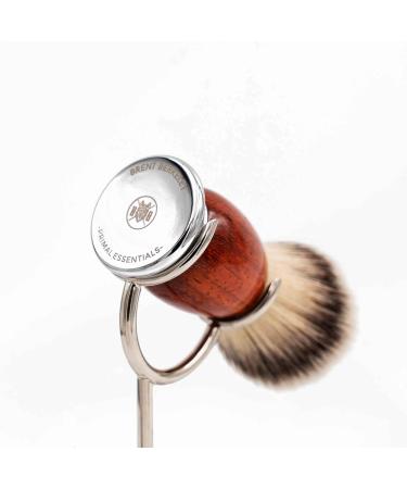 Brent Berkeley Original Razor Brush - Silvertip Fiber Vegan Shaving Brush for Cream & Gel - Fast-Drying Synthetic Hair for Wet Shaving - Buy Online on GoSupps.com