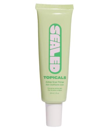 Topicals Sealed Active Scar Filling Primer for Acne Prone Skin - Good for Blemishes Pores Acne & Dryness - Contains Retinol and Salicylic Acid - 1 Oz