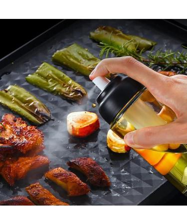 Zerodeko 2 Pcs Spray Bottle Oil Empty Bottle Bbq Oil Cooking Oil Olive Oil Dispenser Bottle Oil Sprayer Olive Oil Mister Olive Oil Pump Bottle Spray Oil Bottle Kitchen Glass Tanker Barbecue 15X5.5CMx2pcs Blackx2pcs - Buy Online on GoSupps.com