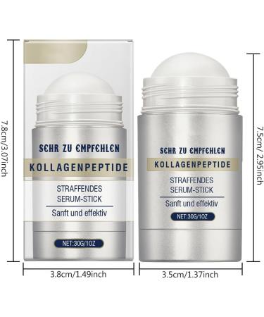  Hengxuan Firming Serum Stick with Collagen Peptides Collagen Facial Care Pen Collagen Roll-On Serum Stick Improve Skin Elasticity Firms Fine Lines and Skin - Buy Online on GoSupps.com