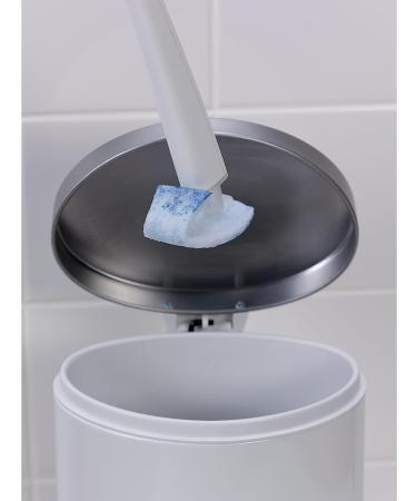 Scotch-Brite Disposable Toilet Scrubber Starter Kit with Built-In Bleach Alternative - 1 Handle, Storage Caddy, 5 Refills - Buy Online on GoSupps.com