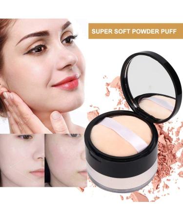 Soft Mat Loose Powder - Transparent Fixing Powder for Matte Finish Oil Control & Moisturizing Makeup (02# Ivory White) - International Shipping Available - Buy Online on GoSupps.com