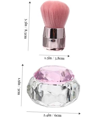 Healeved 2 Sets Manicure Cup Manicure Brush Manicure Mixing Cup Girls Manicure Women Manicure Tool Manicure Accessory Pen Washing Cup Practical Manicure Liquid Cup Crystal K5 Nail Bracket - Buy Online on GoSupps.com