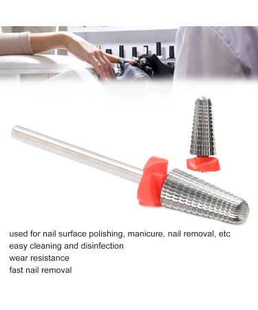 Premium Nail Polier Head - Tungsten Steel Grinding Round Head for Nail Art & Dead Skin Removal - Precision Horizontal Control - Buy Online on GoSupps.com