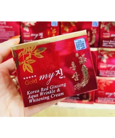 Korea Red Ginseng Cream Aqua Wrinkle & Anti-Aging 50ml. Balances the Oil and Moisture Skin. - Buy Online on GoSupps.com