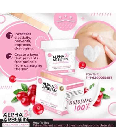 Thailand Lightening Alpha Arbutin Collagen Cream - Buy Online on GoSupps.com