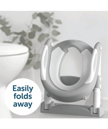 Adjustable Potty Training Ladder with Cushioned Seat - Collapsible, Non-Slip, Splash Guard - Jool Baby - Buy Online on GoSupps.com
