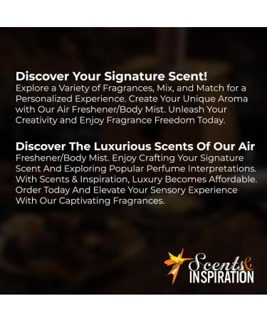 Scents & Inspiration Air Freshener/Body Mist - Our Version of Fresh & Fruity for Women | Women's Fragrances | Travel Size | Long Lasting Body Fragrance | 2 Fl. Oz Fresh & Fruity 2 Fl Oz (Pack of 1) - Buy Online on GoSupps.com