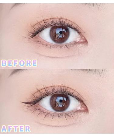 Ninetynine 240pcs V Shape 6-7mm Natural Bottom Lash Extension Clusters - Buy Online on GoSupps.com