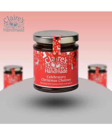 Claires Handmade Chutney Pick N Mix - Choose From 5+ Flavours | Celebratory Red Onion Marmalade Cumberland & more | 2 Pack (200g each)- Food Gift for Marmalade & Chutney Lovers Pack of 2 - Buy Online on GoSupps.com