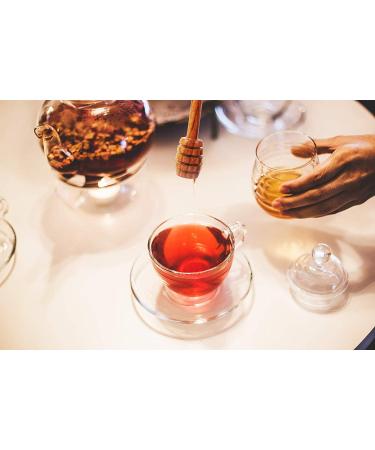 BATRA ASSOCIATES - 6 Inch Wooden Syrup Dippers - Honeycomb Sticks Perfect for Drizzling Honey | Maple Syrup | Chocolate | Caramel Honey Spoons - Buy Online on GoSupps.com