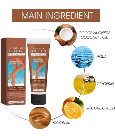 Leg Makeup Leg Foundation Waterproof Tattoo Coverage Leg Makeup Concealer Even Skin Tone Makeup Cream For Legs - Buy Online on GoSupps.com