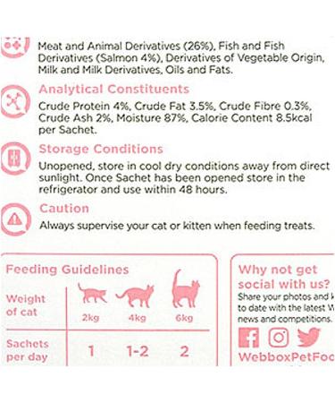 Webbox Cats Delight Lick E Lix Yoghurt with Salmon 5pcs - Buy Online on GoSupps.com