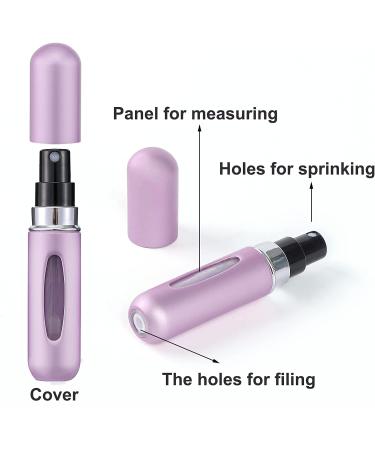 Mini Refillable Perfume Atomizer - Portable Mini Refillable Perfume Empty Spray  Refillable Perfume Spray  Atomizer Perfume Bottle  Scent Pump Case  Travel Perfume Atomizer Refillable (5ml  4 PCS) - Buy Online on GoSupps.com
