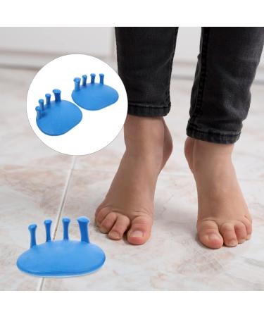 GALPADA Hammer Crooked Men Correctors | 4 Pairs TPR Foot Cushions for Bunion Care and Metatarsal Pain Relief | Blue Toe Straighteners and Spacers for Women | 11X10X6CMx4pcs - Buy Online on GoSupps.com