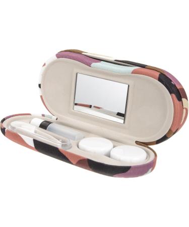 Homsfou Dual-Use Glasses Case & Travel Contact Lens Container - Hardshell Organizer for Glasses and Lenses - Buy Online on GoSupps.com