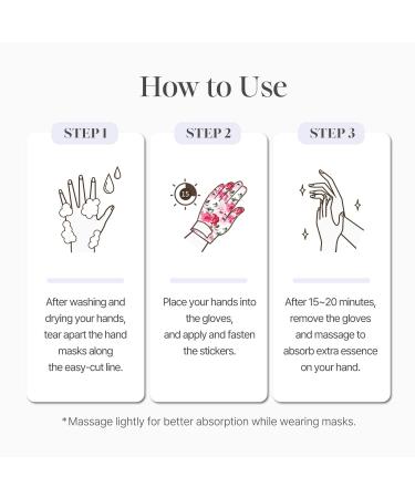Buy PETITFEE Rose Petal Satin Hand Mask - Nourishing Moisturizing Gloves Peptide & Collagen Infused Rose Scented Hand Treatment (5 Pairs - Buy Online on GoSupps.com