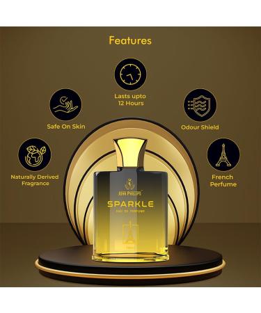 AARVVINTA CRAFT Sparkle Occasional Outing Eau De French Perfume For Men - 100 ml - Buy Online on GoSupps.com