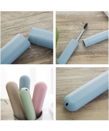 Anicy 4 Pack Toothbrush Case - Portable Travel Toothbrush Holder for Home Hiking and Camping - Best Travel Accessory for Oral Care - Buy Online on GoSupps.com