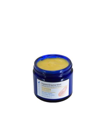 Blue Beautifly Papaya Enzyme Mask - Plant-Based No Artificial Colors Clarifies Skin & Restores Elasticity | 2 fl oz - Buy Online on GoSupps.com
