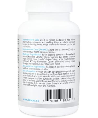 Kalaya 7X joint & Muscle Anti-Inflammatory Supplement (180 capsules) 60 Caps (Pack of 3) - Buy Online on GoSupps.com